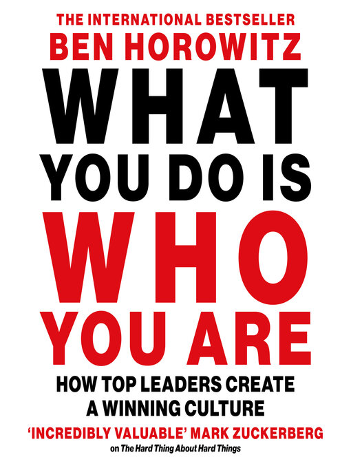 Cover image for What You Do Is Who You Are